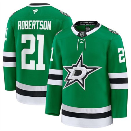 Youth Dallas Stars #21 Jason Robertson Green 2024-25 Home Stitched Hockey Jersey