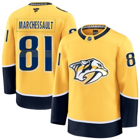 Youth Nashville Predators #81 Jonathan Marchessault Gold 2024-25 Home Stitched Hockey Jersey