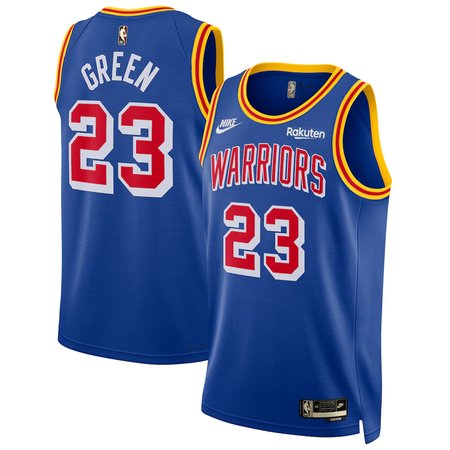 Men's Golden State Warriors #23 Draymond Green Nike Blue Swingman Classic Edition Jersey