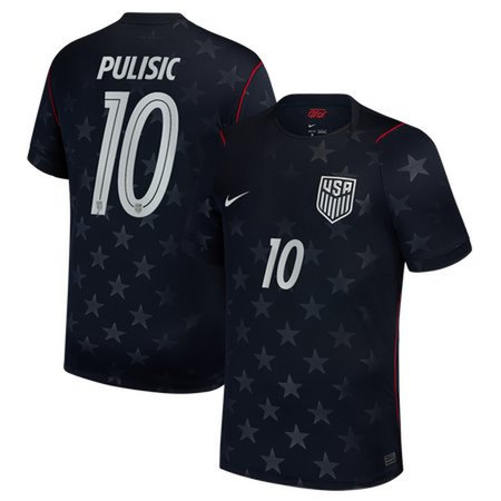 Men's Christian Pulisic #10 USA Away Stadium Replica Jersey World Cup 2026