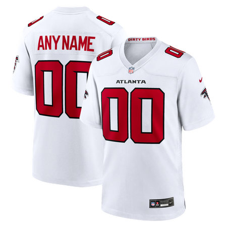 Youth Atlanta Falcons Nike White Custom Game Jersey