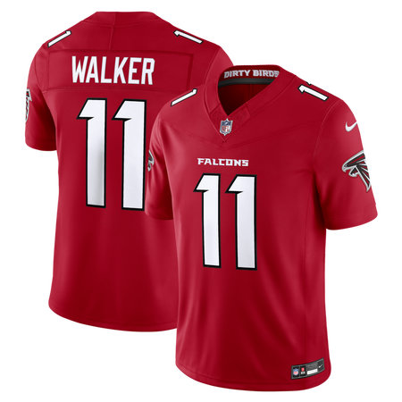 Youth Atlanta Falcons #11 Jalon Walker Nike Red Vapor F.U.S.E. Sewn Down Limited Jersey