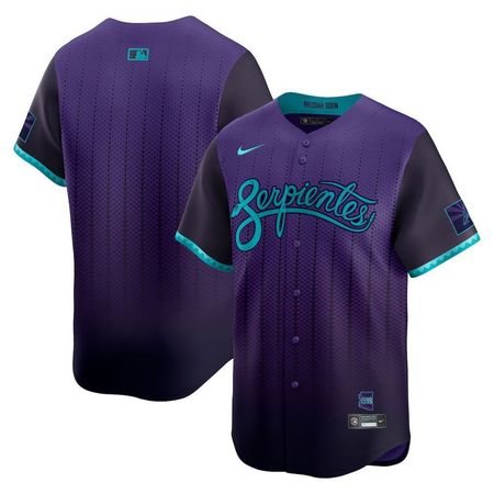 Men's Arizona Diamondbacks Nike Purple 2025 City Connect Limited Jersey