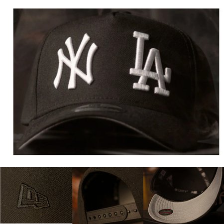 Los Angeles Dodgers & New York Yankees Adjustable Hat