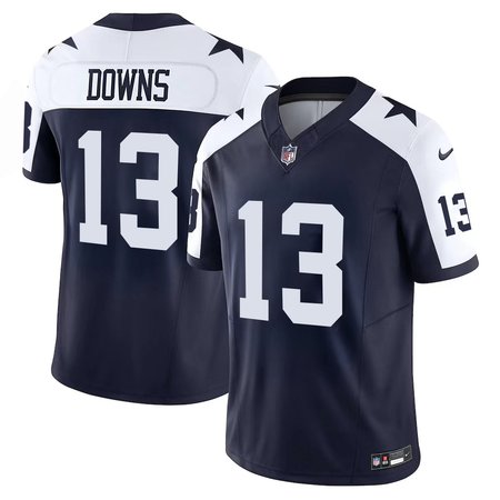 Youth Dallas Cowboys #13 Caleb Downs Navy 2026 NFL Draft Vapor F.U.S.E. Limited Jersey
