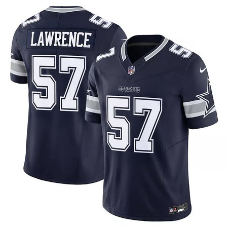 Men's Dallas Cowboys #57 Malachi Lawrence Navy 2026 NFL Draft Vapor F.U.S.E. Limited Jersey