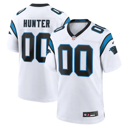 Men's Carolina Panthers #92 Lee Hunter White 2026 NFL Draft Game Jersey