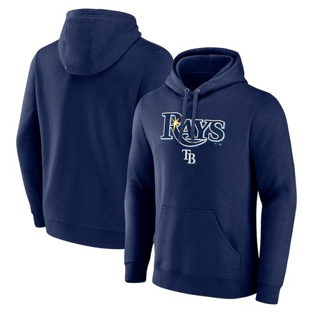 Men's Tampa Bay Rays Navy Series Sweep Pullover Hoodie