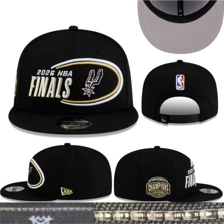 San Antonio Spurs 2026 NBA Finals Snapback Hat