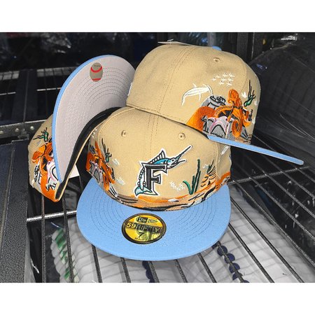 Miami Marlins Fitted Hat