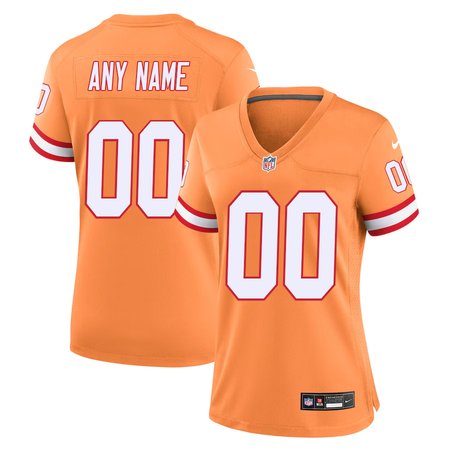 Women's '76 Tampa Bay Buccaneers Custom Nike Orange Player Game Jersey