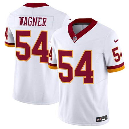 Youth Washington Commanders #54 Bobby Wagner White 2025 F.U.S.E. Throwback Vapor Limited Stitched Football Jersey