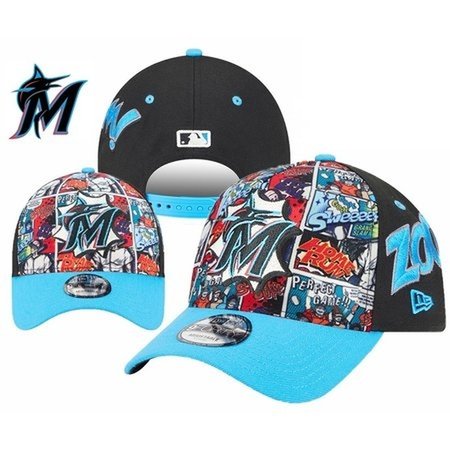Miami Marlins Adjustable Hat