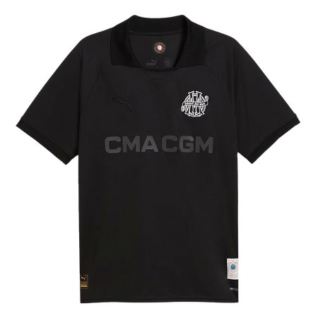 Men's Marseille Goalkeeper Replica Soccer Jersey - 125th Anniversary 2024/25