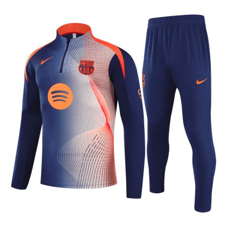 Kid's Barcelona 1/4 Zip Tracksuit 2025/26