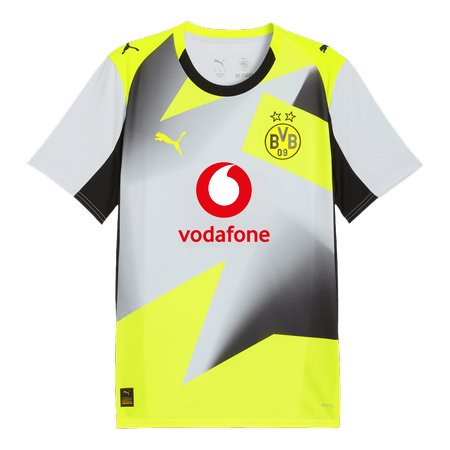 Men's Borussia Dortmund Away Replica Soccer Jersey 2025/26