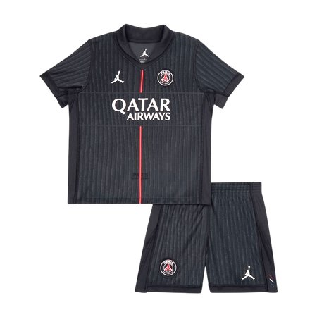 Kid's PSG Fourth Away Soccer Jersey Kit 2025/26