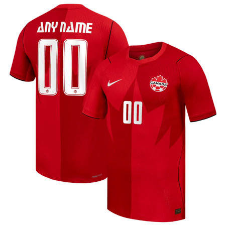 Kid's Canada Home Match Authentic Custom Jersey World Cup 2026