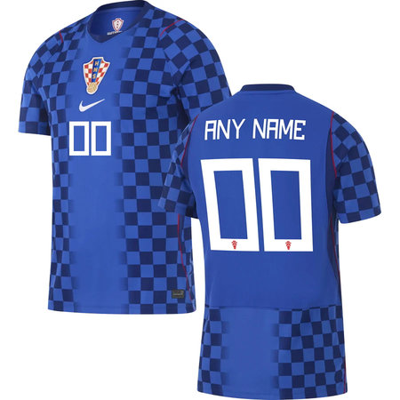 Kid's Croatia Away Replica Custom Jersey World Cup 2026