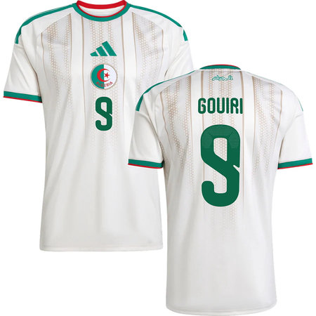 Kid's GOUIRI #9 Algeria Home Replica Jersey World Cup 2026