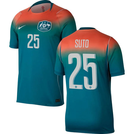 Kid's SUTO #25 Australia Away Replica Jersey World Cup 2026