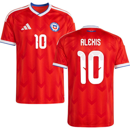Kid's ALEXIS #10 Chile Home Replica Jersey World Cup 2026
