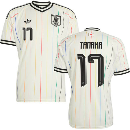 Kid's TANAKA #17 Japan Away Replica Jersey World Cup 2026