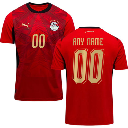 Kid's Egypt Home Replica Custom Jersey World Cup 2026