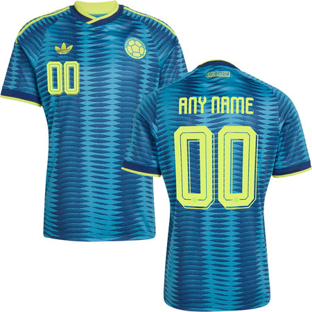 Kid's Colombia Away Replica Custom Jersey World Cup 2026