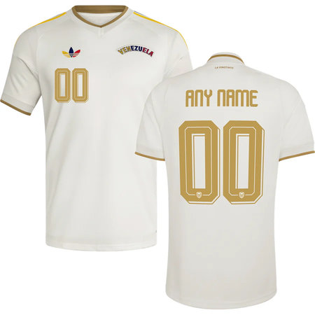 Kid's Venezuela Away Replica Custom Jersey World Cup 2026