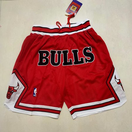 Chicago Bulls Red Shorts